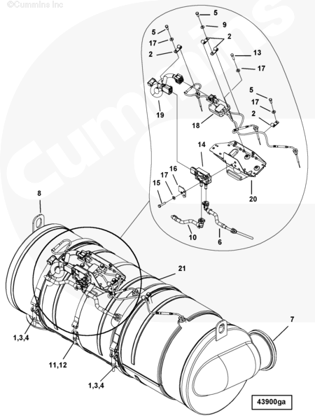 Cummins 5294274 Sensor Bracket - Truck To Trailer