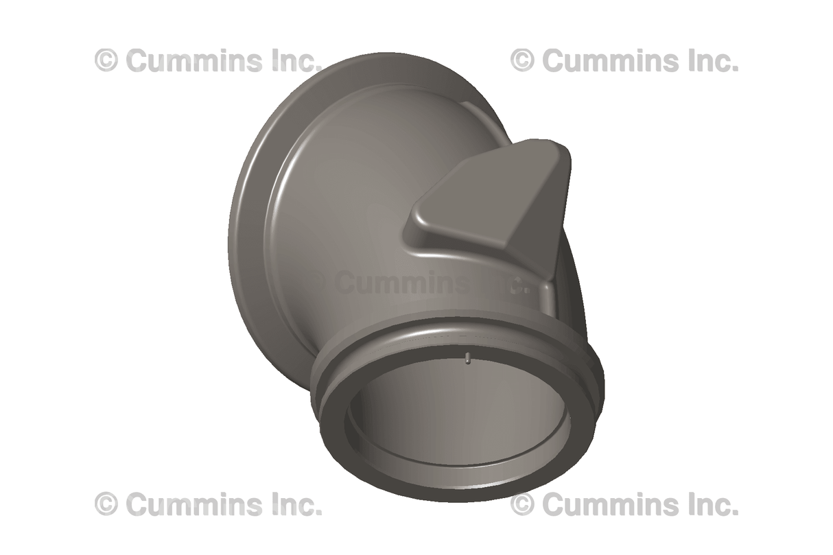 Cummins 5295098 Exhaust Outlet Tube - Truck To Trailer