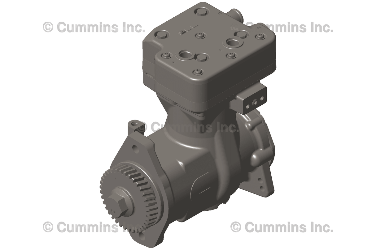 Cummins 5301088 1 Cylinder Air Compressor - Truck To Trailer