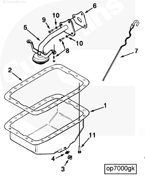 Cummins C0102111200 Oil Pan - Truck To Trailer