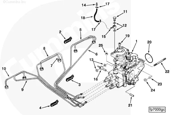 Cummins C0147046527 Fuel Injection Pump - Truck To Trailer