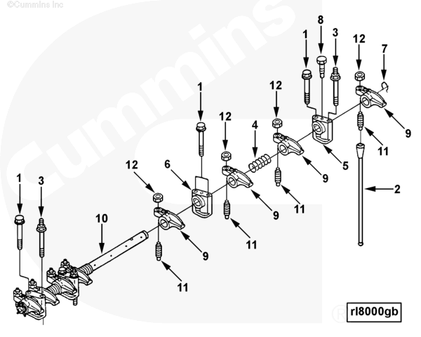 Cummins C6204415710 Rocker Lever Adjusting Screw - Truck To Trailer