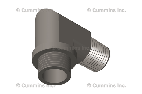 Cummins S1009A Male Adapter Elbow - Truck To Trailer