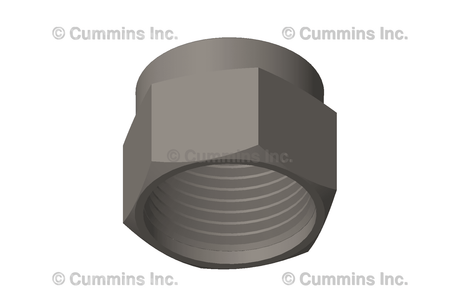 Cummins S1076 Tube Nut - Truck To Trailer