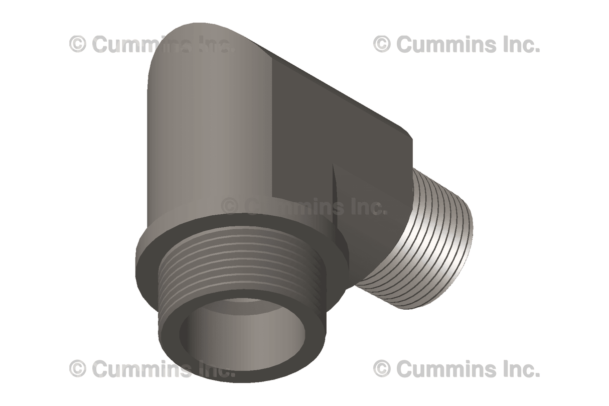 Cummins S1095 Male Adapter Elbow - Truck To Trailer