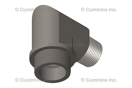 Cummins S1095 Male Adapter Elbow - Truck To Trailer