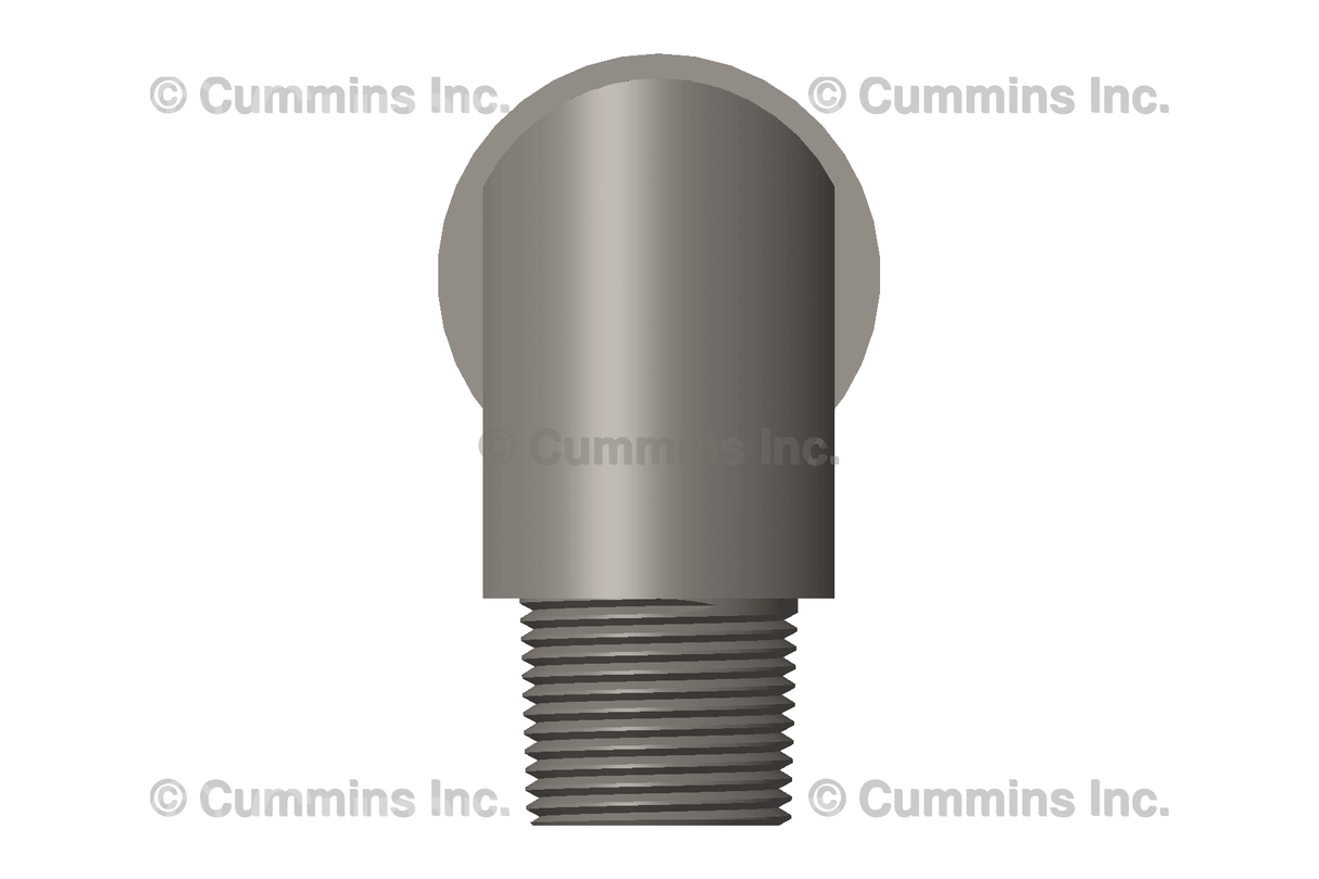 Cummins S1095 Male Adapter Elbow - Truck To Trailer