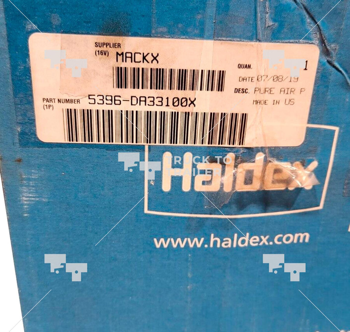 Da33100X Genuine Haldex Air Dryer - Truck To Trailer