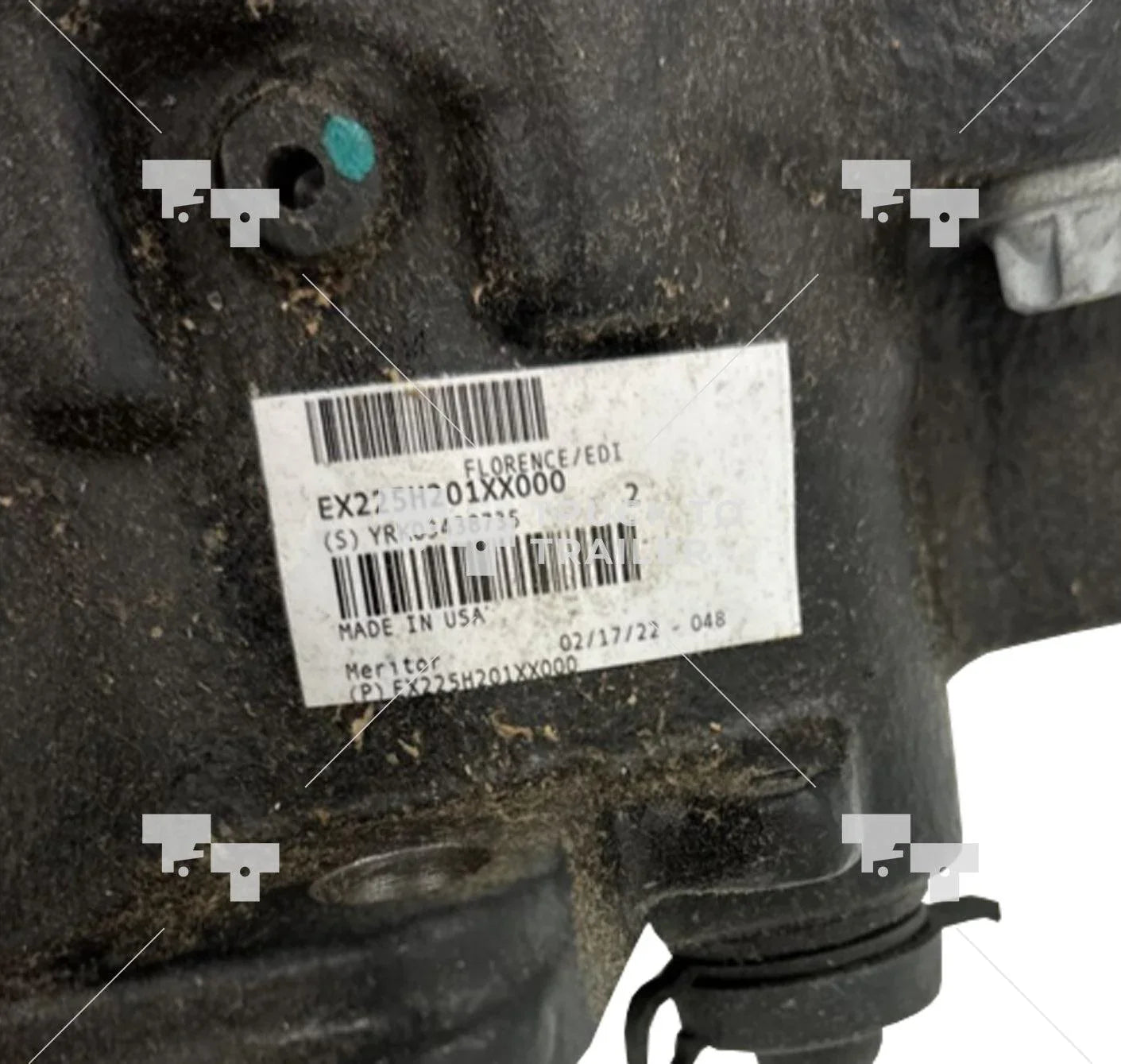 ⚠︎hima　TW225E Ex225H201Xx000 Genuine Meritor Air Disc Brake Caliper