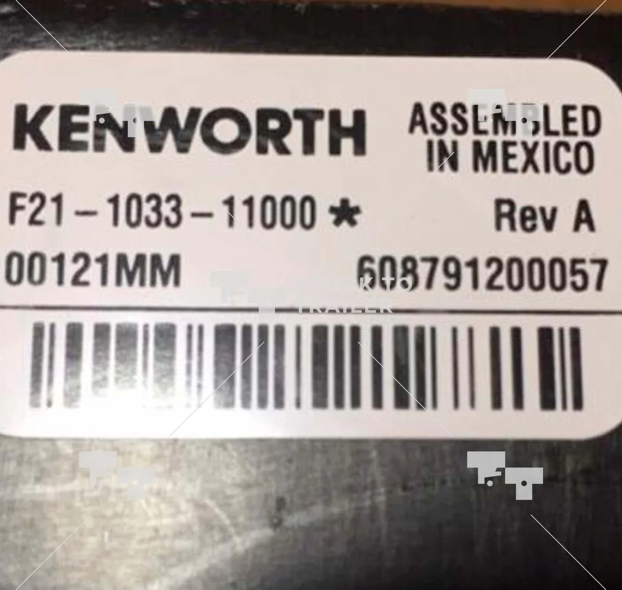 F21-1040-11000 Genuine Paccar Control Hvac Cab - Truck To Trailer