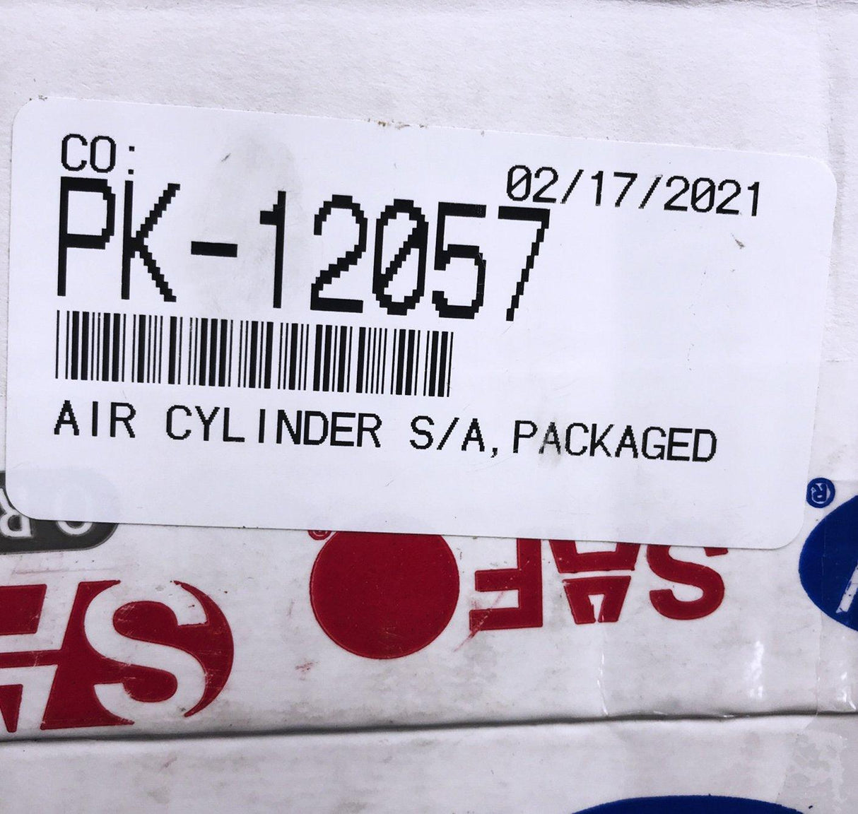 Pk-12057 Genuine Saf Holland® Air Cylinder S/A Packaged.
