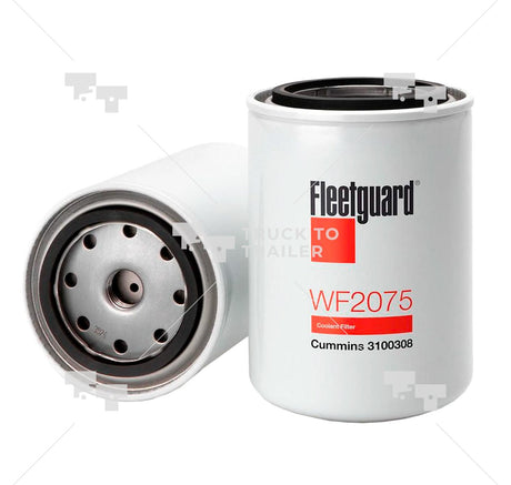 Wf2075 Genuine Fleetguard Water Coolant Filter.