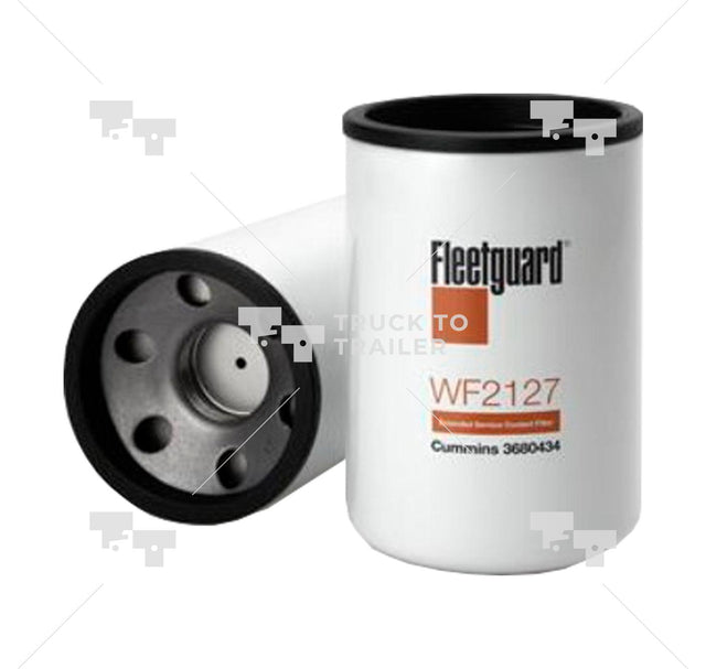 Wf2127 Genuine Fleetguard Water Coolant Filter - Truck To Trailer